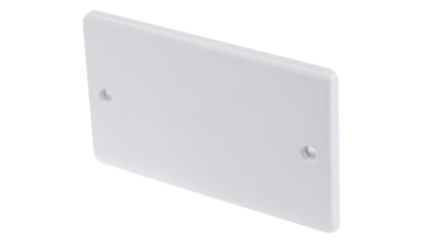 Mocowanie elektroinstalacyjne, kolor biały, 2-krotna, materiał UF, RS PRO