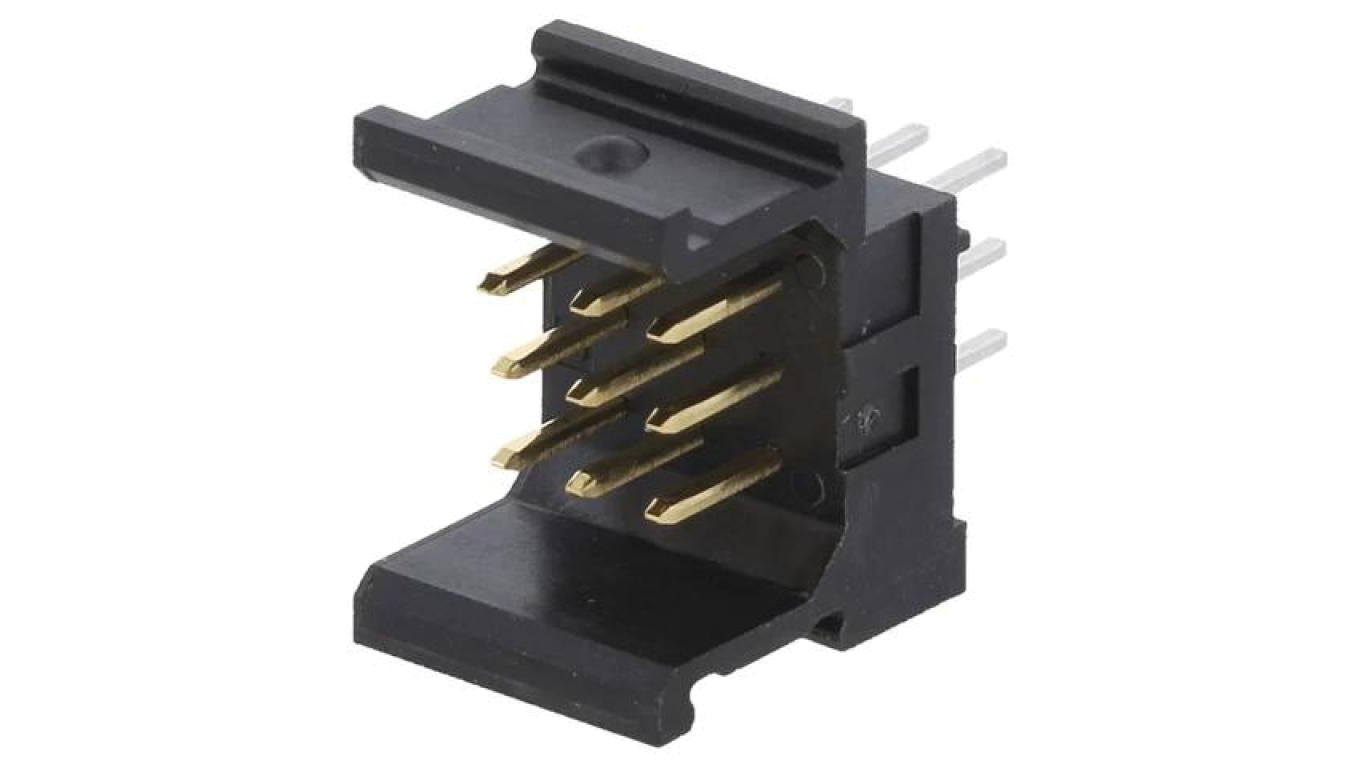 Złącze: płytka-płytka męskie na PCB, P9 har-modular THT 02539091102