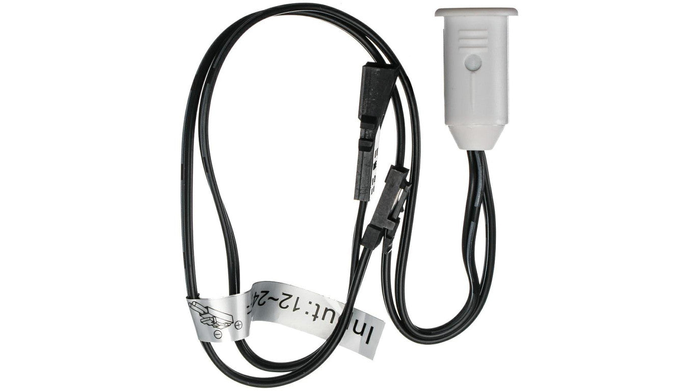 Włącznik wpuszczany dotykowy ON/OFF 12V 30W fi12 kabel z mini switch 23 cm ściemniacz