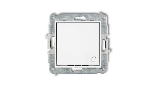 MINI Mechanizm łącznika zwierny dzwonek biały mat 25MWP-4