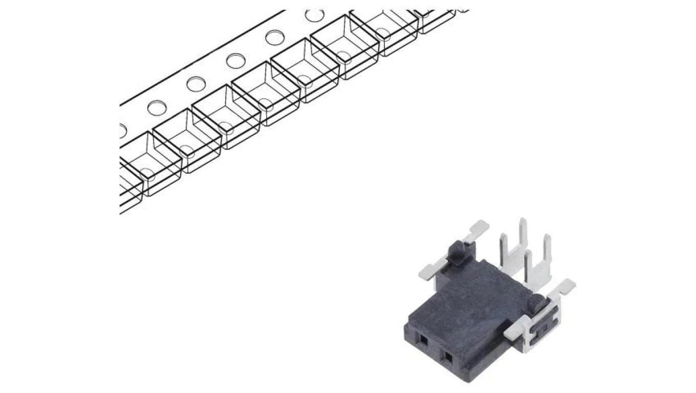 Złącze: płytka-płytka żeńskie, P2 har-flex Power THT 15650022701333