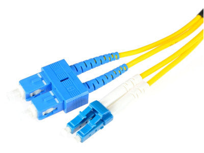 PATCHCORD ŚWIATŁOWODOWY SM SC/UPC-LC/UPC DUPLEX 3m