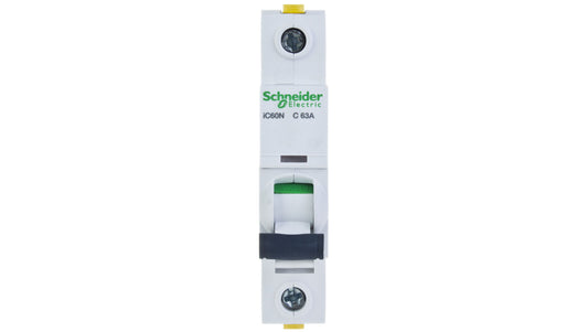 Wyłącznik nadprądowy 1P C 63A 6kA AC iC60N-C63 Acti9 A9F04163