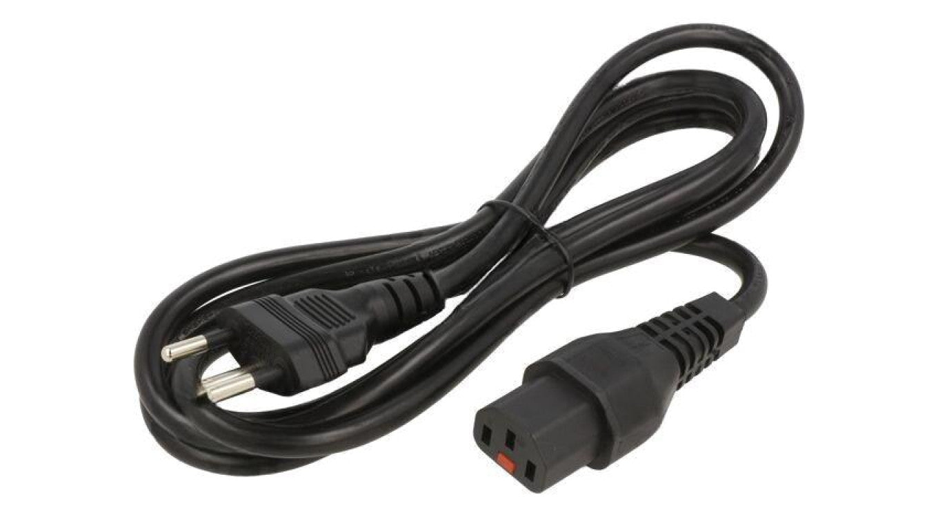 Kabel IEC C13 żeński, SEV-1011 (J) wtyk 2m z blokadą IEC LOCK IL13-CH1-H05-3100-200