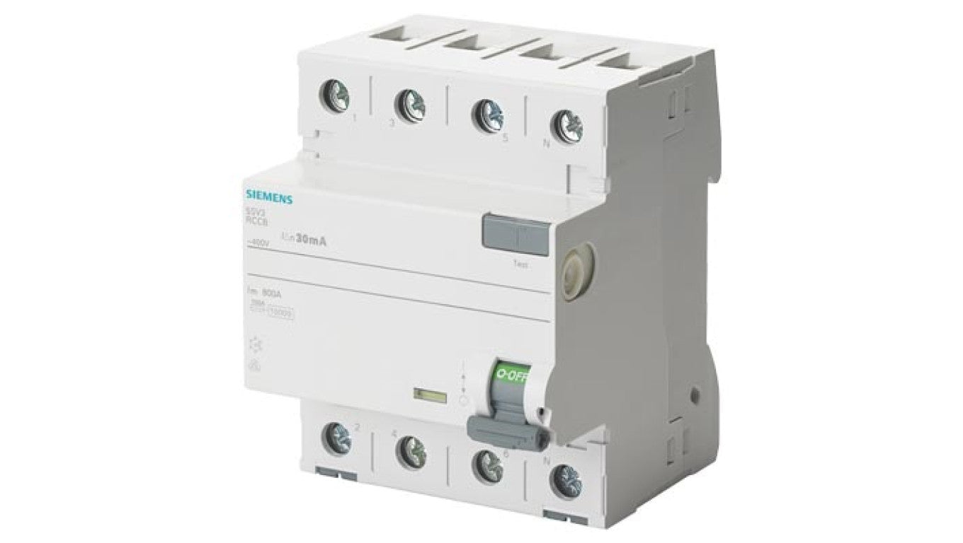 Wyłącznik różnicowoprądowy 4P 40A 0,03A typ A 30mA 400V SENTRON 5SV3344-6