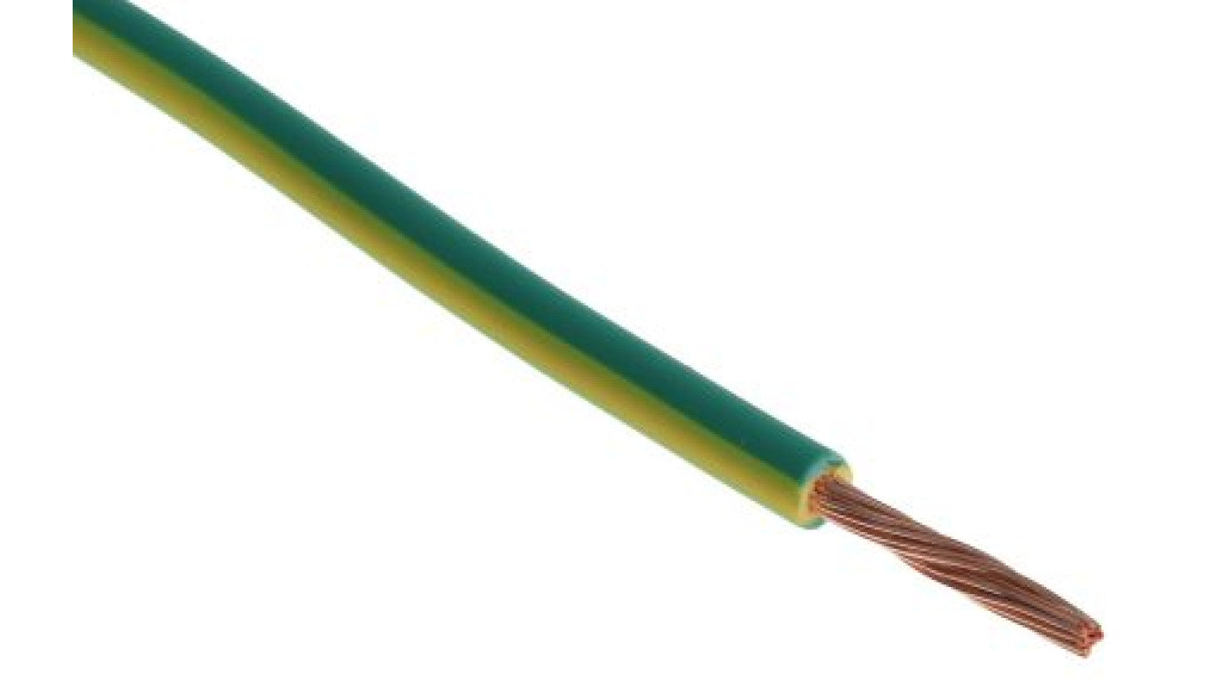 Przewód jednożyłowy linkowy, Przewód do urządzeń, 1,5 mm², 15 AWG, Poliolefina usieciowana EI5, typ EI 5 wg EN 50363-5,