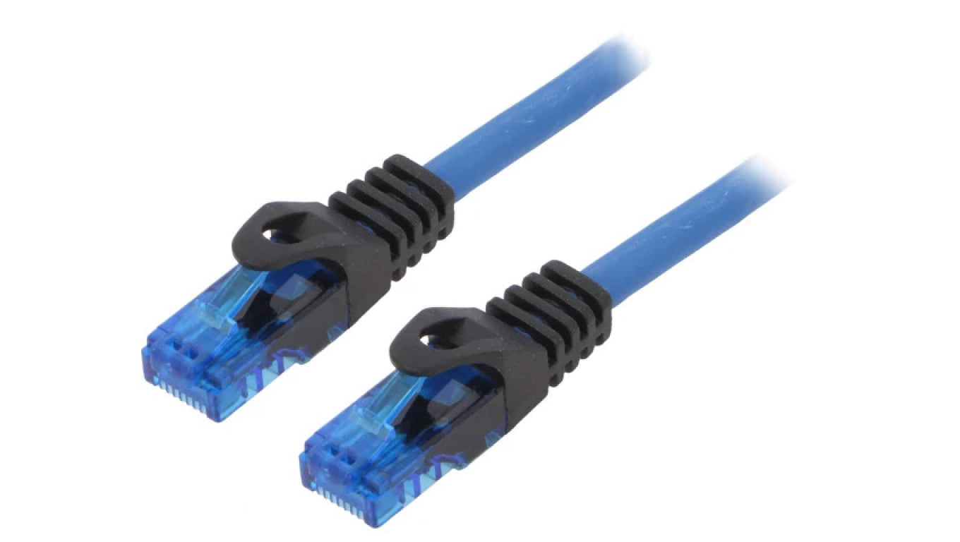 Patch cord o długości 20m, U/UTP, 24AWG, Eth:6a CPP020