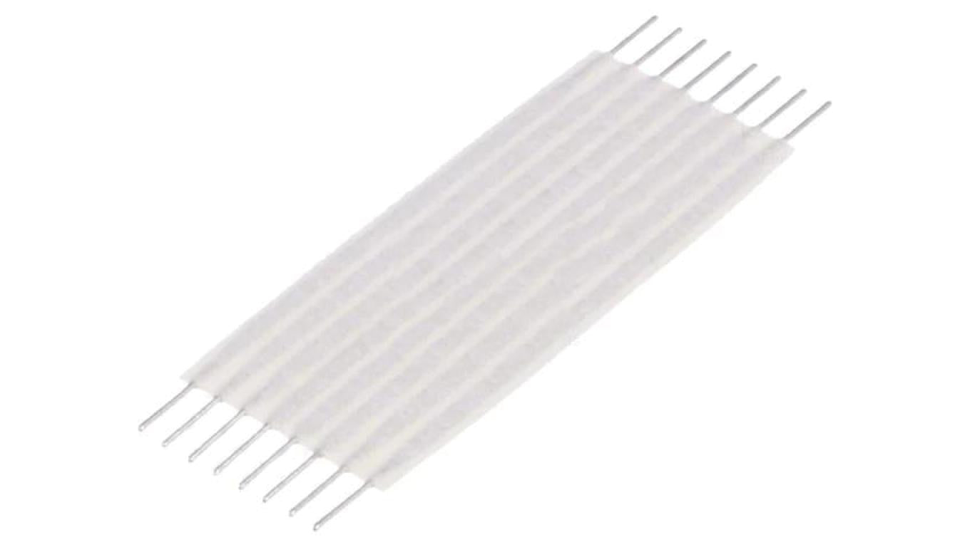 Złącze zwora elastyczna R.taśmy 1,27mm L 25,4mm proste 3-1437130-6