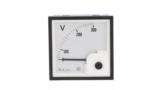 Woltomierz AC 72X72 pomiar bezp. 300V RQ72E AN25DDC300
