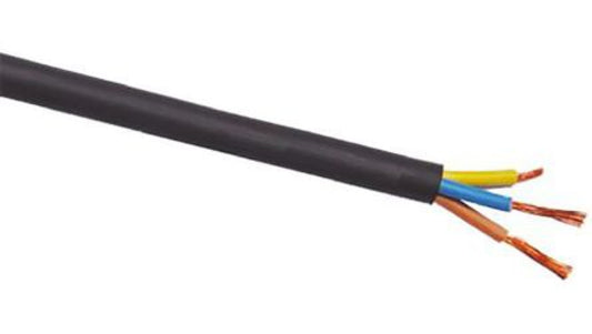 Sieciowy kabel zasilający 3 Core CPE Sheath Czarny 11.8mm od , 450 V, 750 V