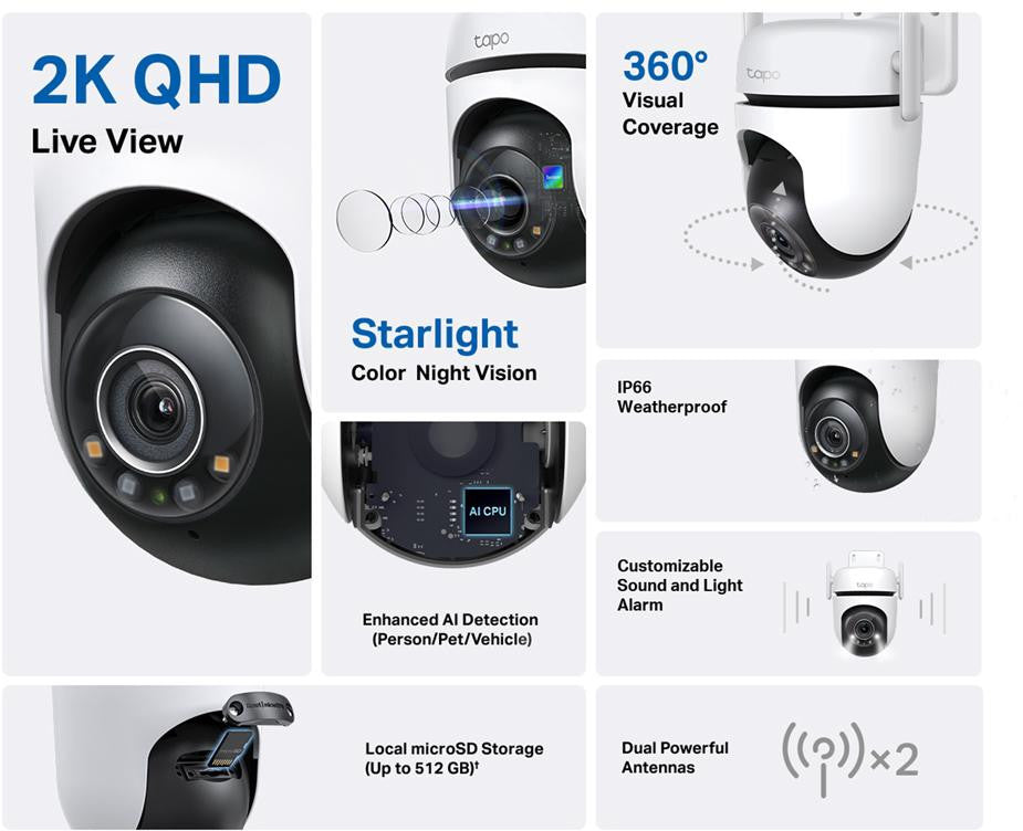 KAMERA TP-LINK Tapo C520WS ZEWNĘTRZNA