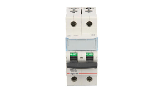 Wyłącznik nadprądowy 2P C 0,5A 6kA AC S302 TX3 403519