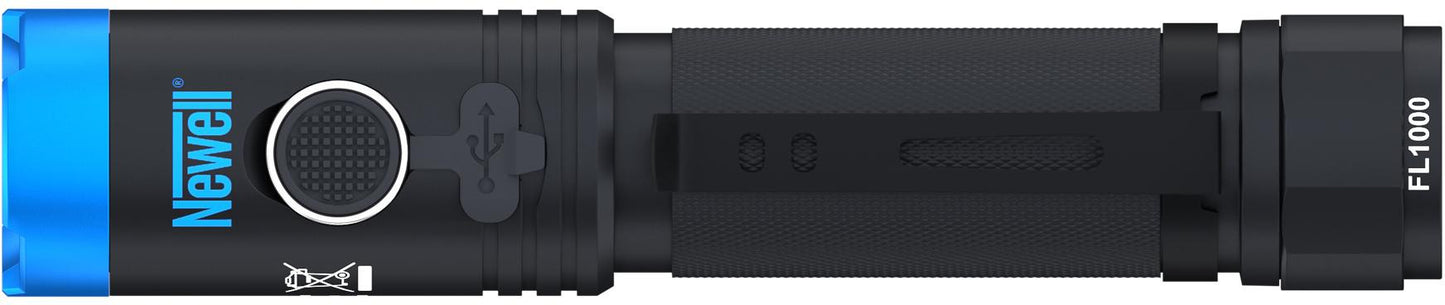 Latarka taktyczna Newell FL1000 USB-C