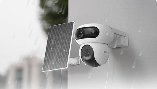 Kamera IP Ezviz HB90X Dual 4G Wi-Fi Kit 4MP+4MP z panelem solarnym 8W