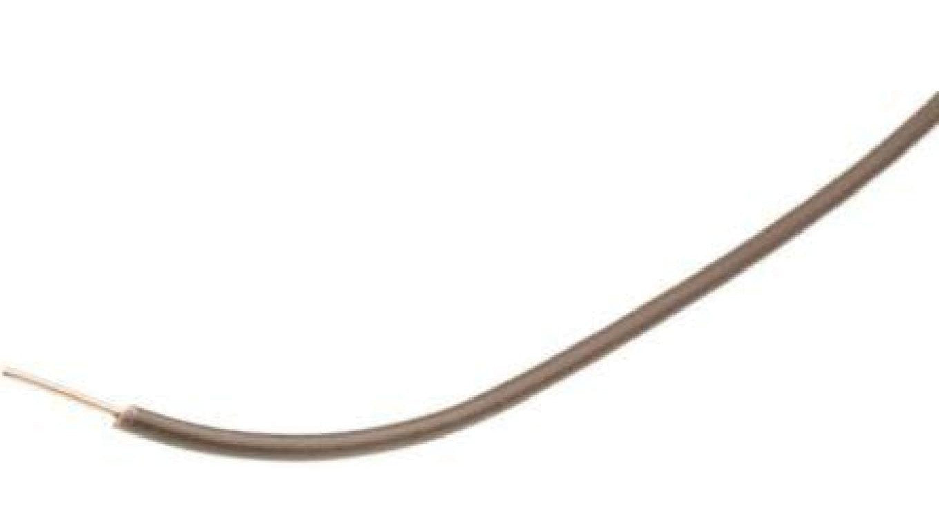 Przewód montażowy 0,5 mm² Brązowy RS PRO PVC 20 AWG dł. 500m 1/0,8 mm