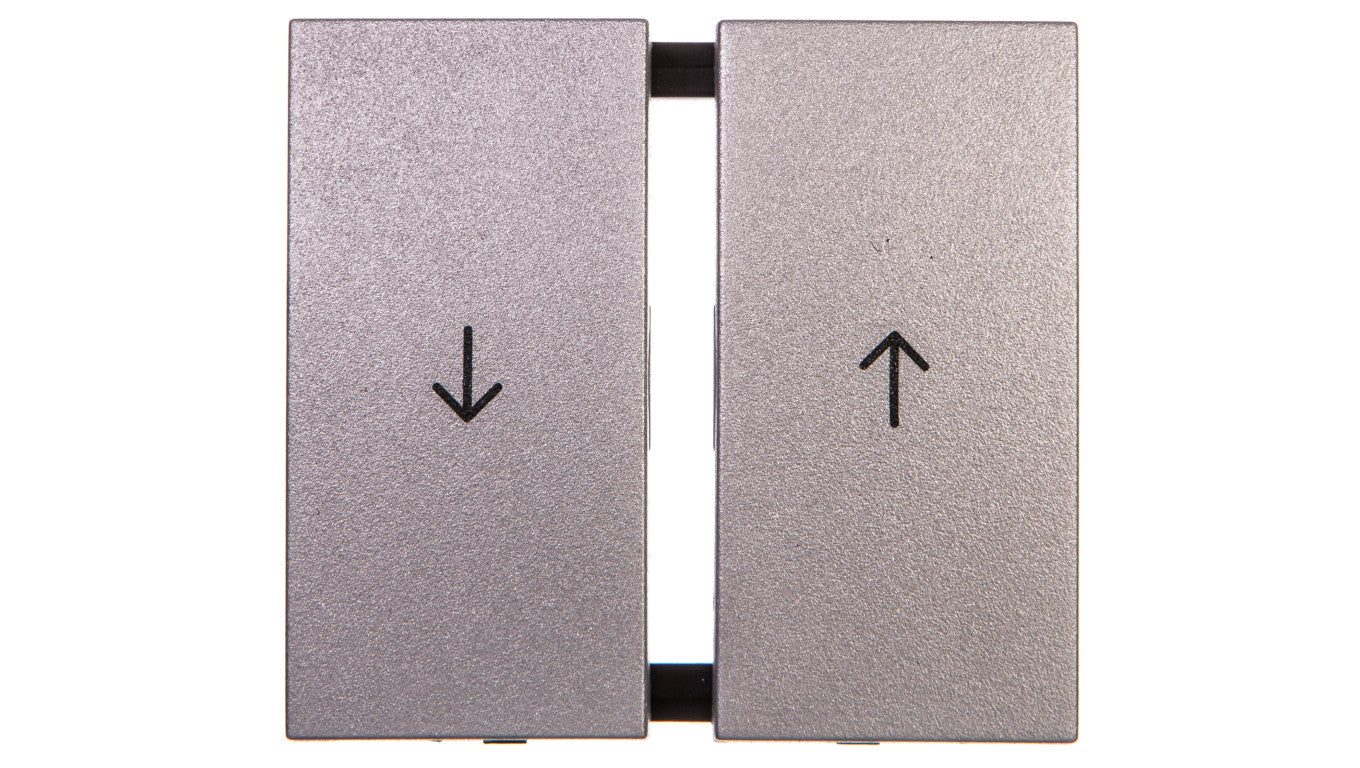 Berker B.7 Glas Klawisze z symbolem Strzałka” aluminium 16251404