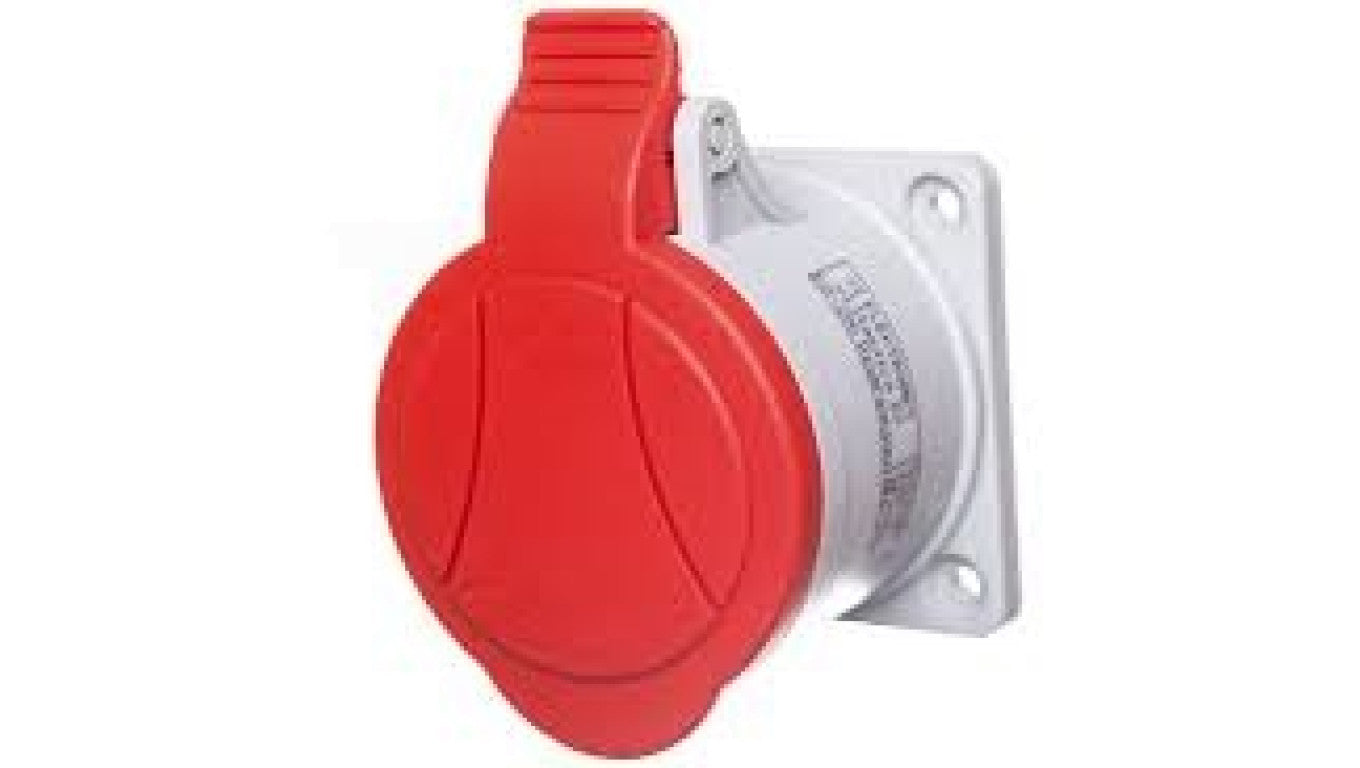 Gniazdo tablicowe 32A/400V 3P+N+Z proste GTP 32/5 921835