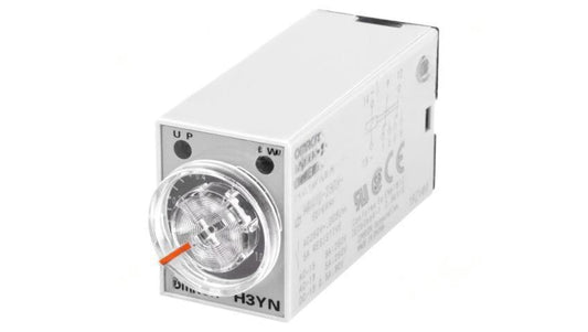 Przekaźnik czasowy 0,1s÷10min DPDT 250VAC/5A Uzas: 200÷230VAC H3YN-2 AC200-230