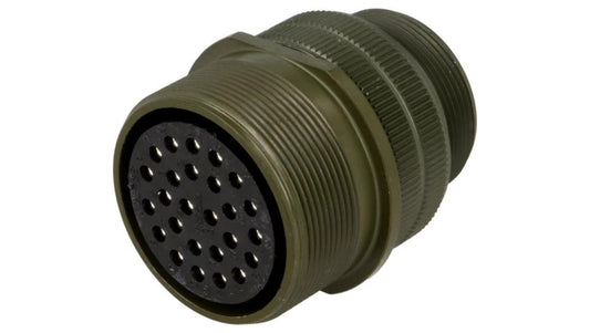 Złącze okrągłe rozmiar 28 MS/DS stop aluminium DS3101A 28-12S