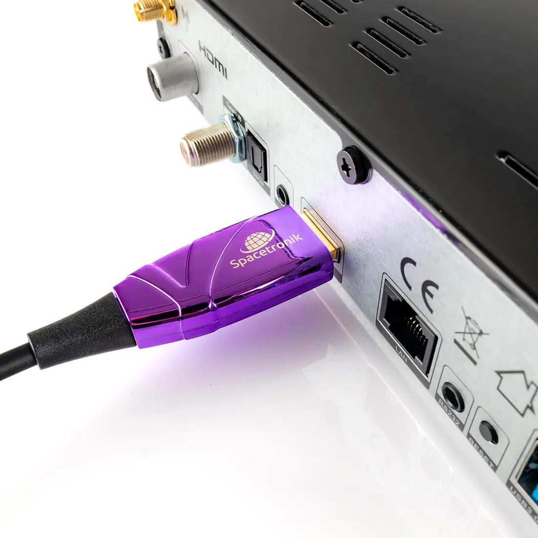 Kabel optyczny HDMI 2.1 Spacetronik SH-OX300 30 m