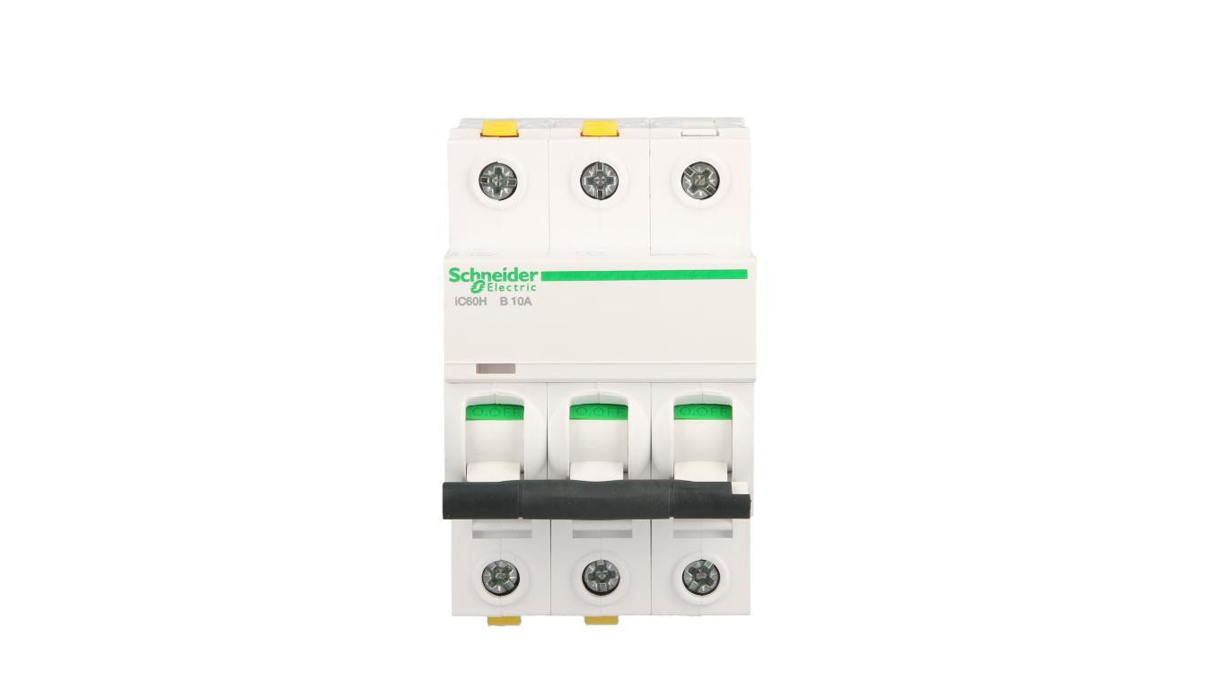 Wyłącznik nadprądowy 3P B 10A 10kA AC iC60H-B10-3 Acti9 A9F06310