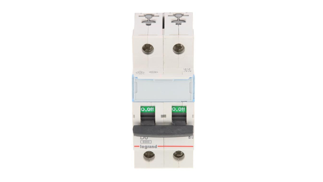 Wyłącznik nadprądowy 2P D 6A 6kA AC S302 TX3 403734