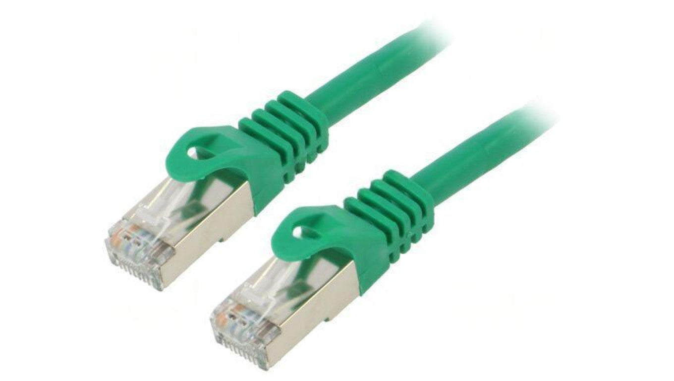 Patch cord F/UTP Cat: 6 RJ45 wtyk z obu stron linka CCA 15m PCF6-10CC-1500-G
