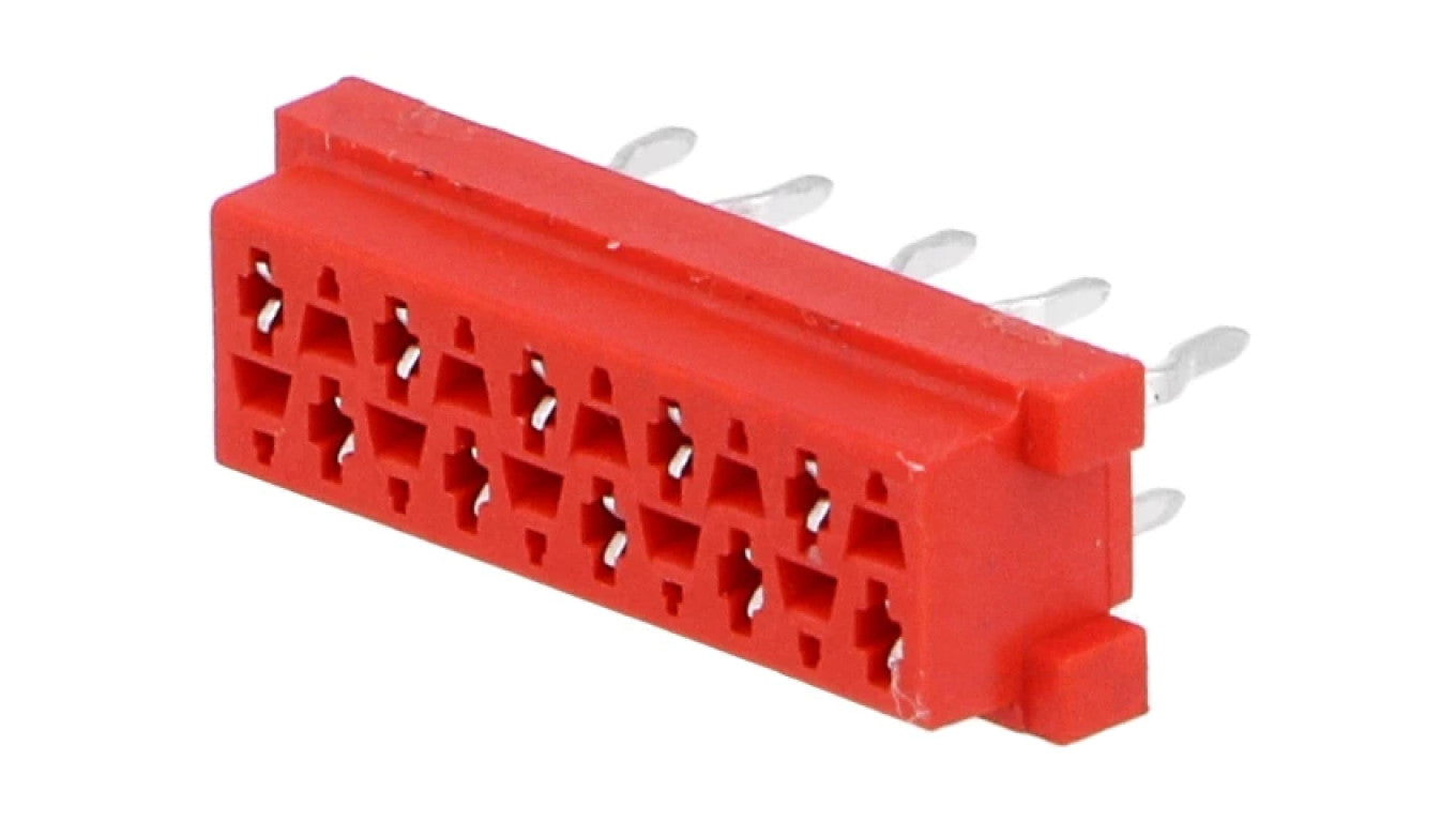 Micro-MaTch gniazdo żeńskie 10-PIN THT na PCB Układ 2x5 8-215079-0 AMP-8-215079-0