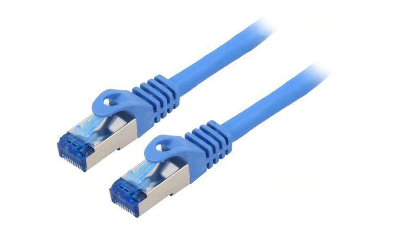 Patch cord S/FTP Cat: 6a RJ45 wtyk z obu stron linka CCA 15m PCF6A-10CC-1500-B