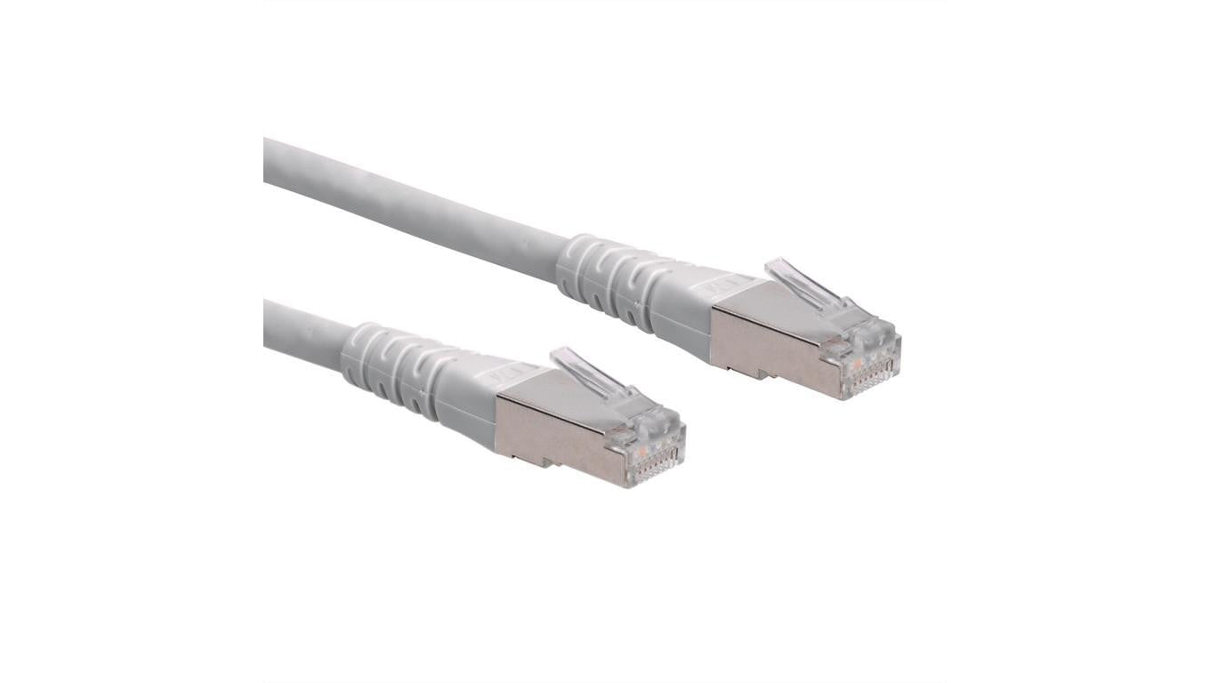 Kabel krosowy ROLINE Cat.6 (klasa E) S/FTP (PiMF), szary, 0,3 m