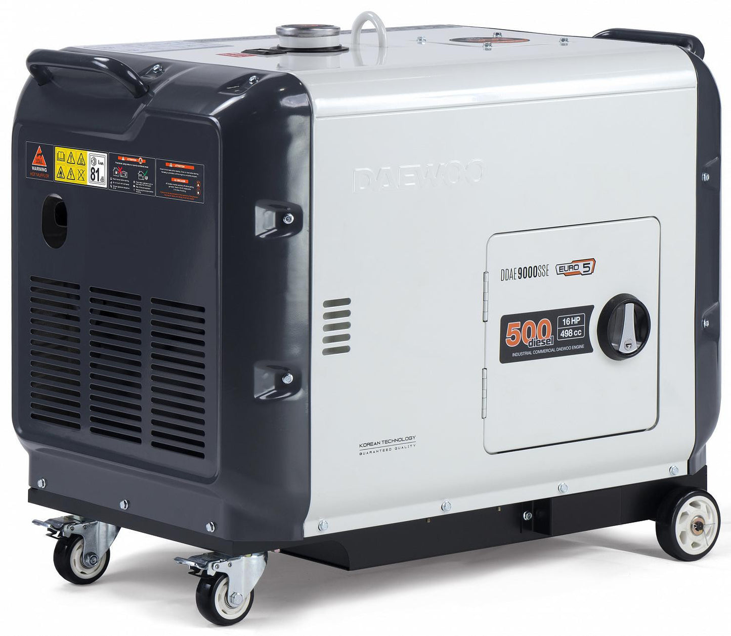 AGREGAT PRĄDOTWÓRCZY DIESEL DAEWOO DDAE 9000SSE 6.3kW