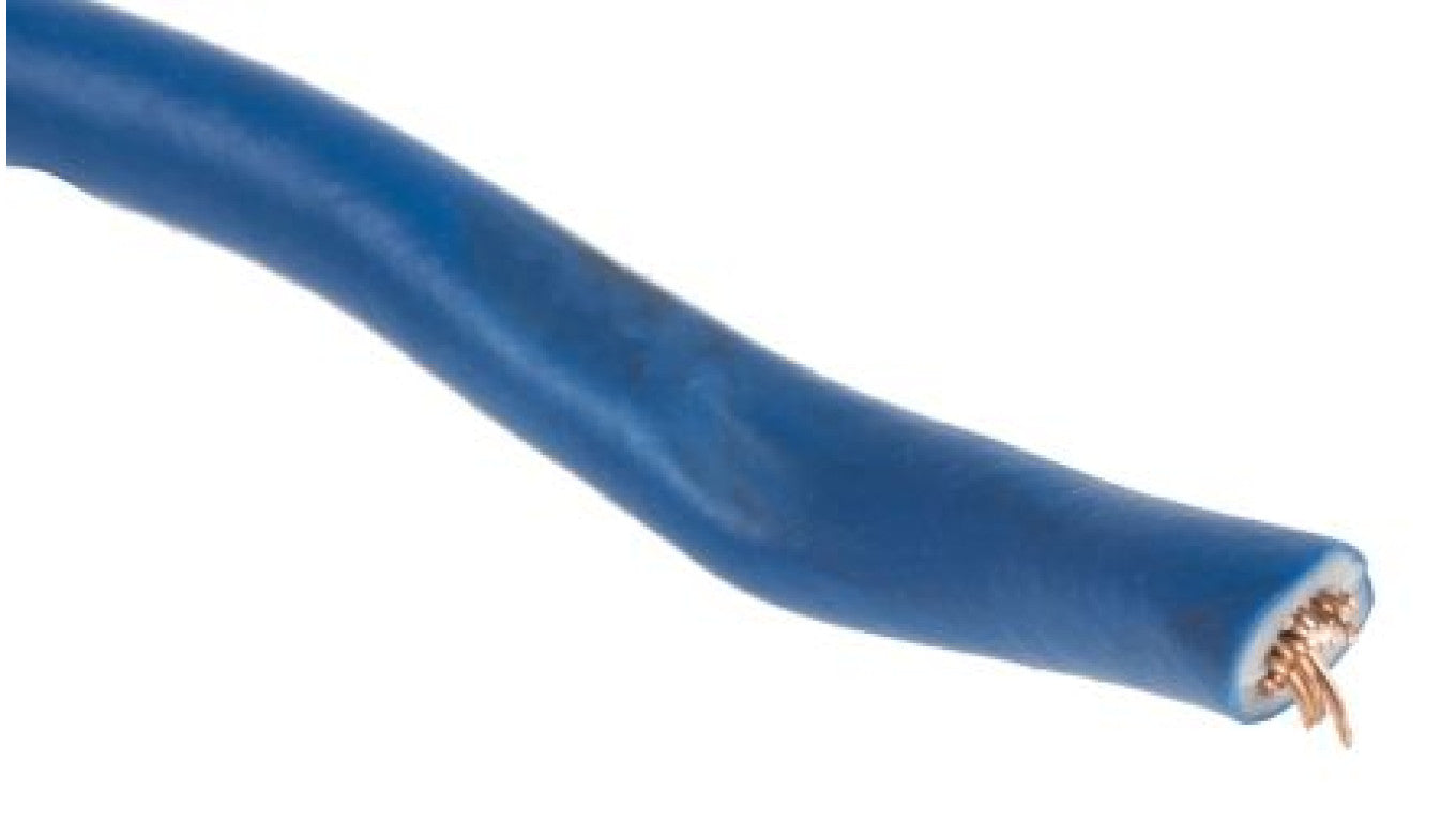 Przewód zasilający 1 Core Polichlorek winylu PVC Sheath Niebieski 3.4mm od , 750 V