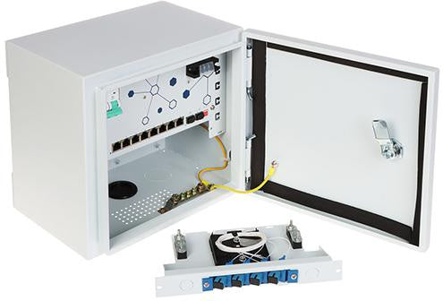 Punkt dystrybucji kamer 8 PoE + 2x SFP EXPERT-POE/OTD-8G2GSFP