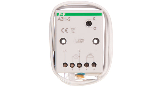 Automat zmierzchowy z zewnętrzną sondą hermetyczną 2-1000lx 12V 16A AZH-S-12V