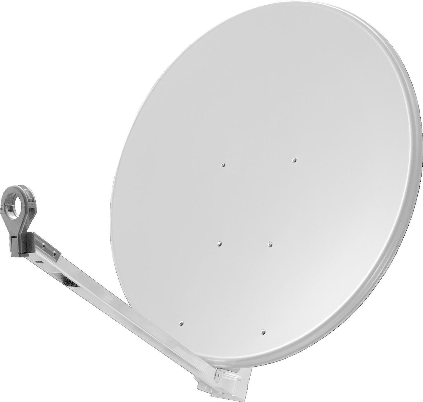 Antena satelitarna aluminiowa Classic-Line Biała