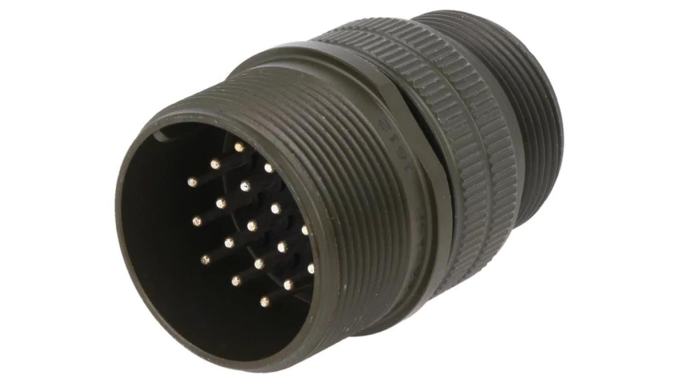 Złącze okrągłe rozmiar 22 MS/DS stop aluminium DS3101A 22-14P