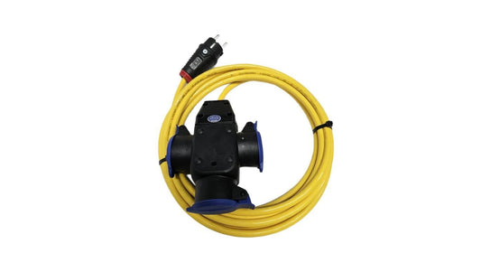 EXTREME Przedłużacz 3x1,5 PUR H07BQ-F 25m 3-fach 134625