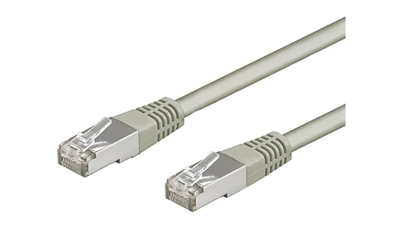 Patch cord SF/UTP 5e linka CCA PVC szary 20m 26AWG 50878