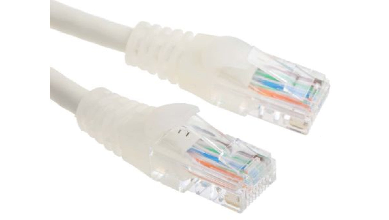 Kabel kat. 5e Nieosłonięty Biały 3m