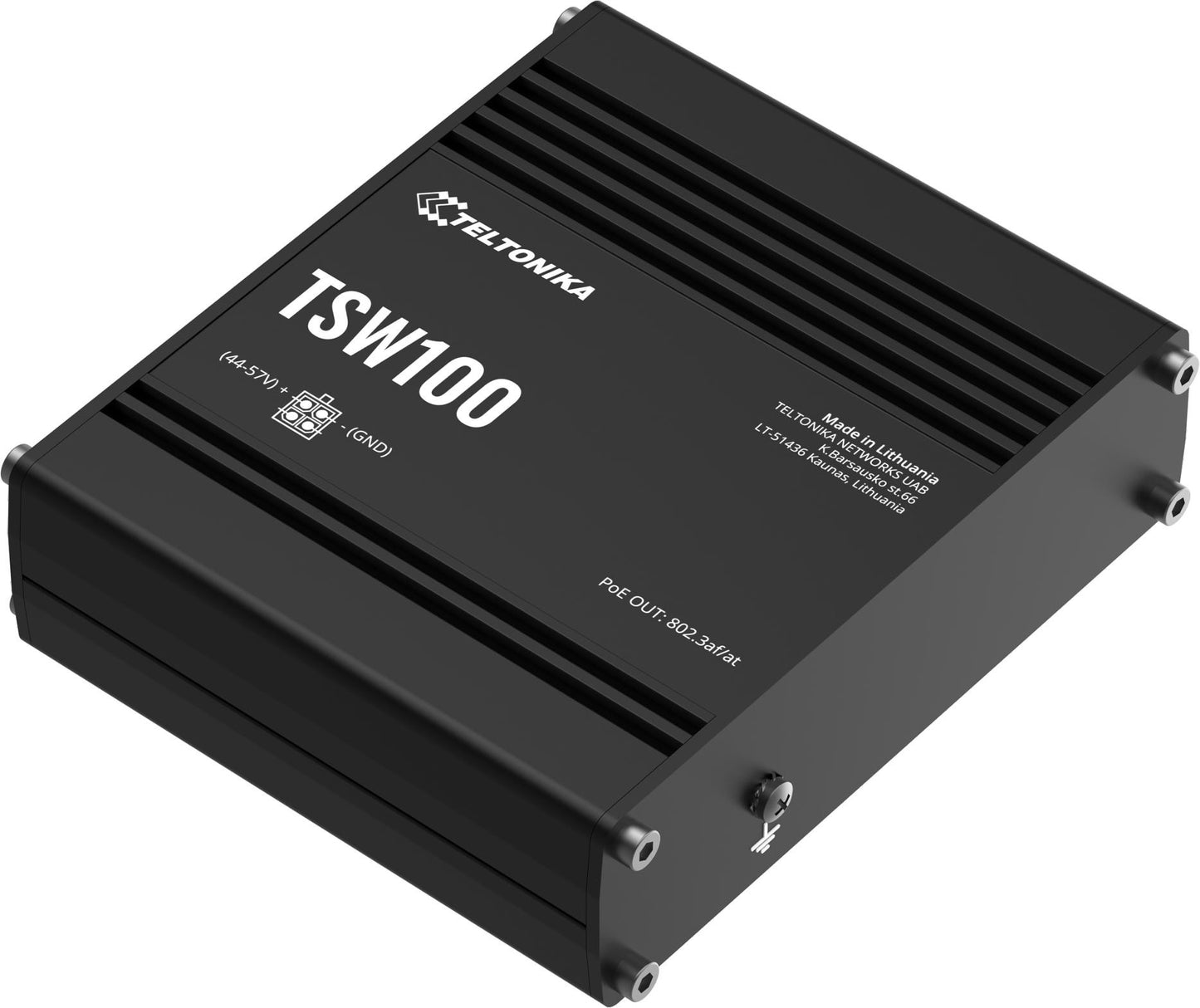 Teltonika TSW100 switch przemysłowy PoE (TSW100010000)