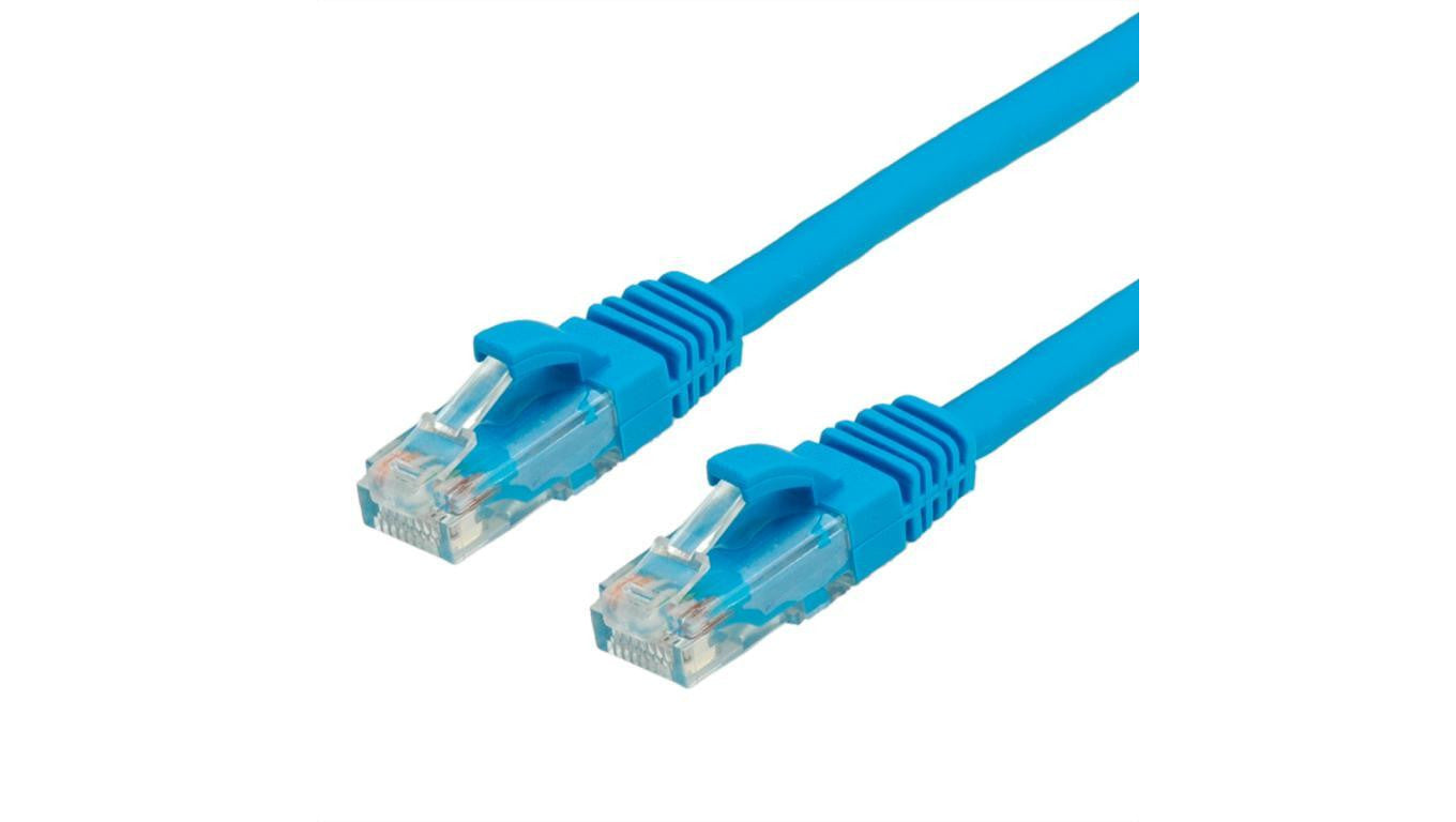 VALUE Kabel krosowy kat. 6A (klasa EA) UTP, niebieski, 3 m