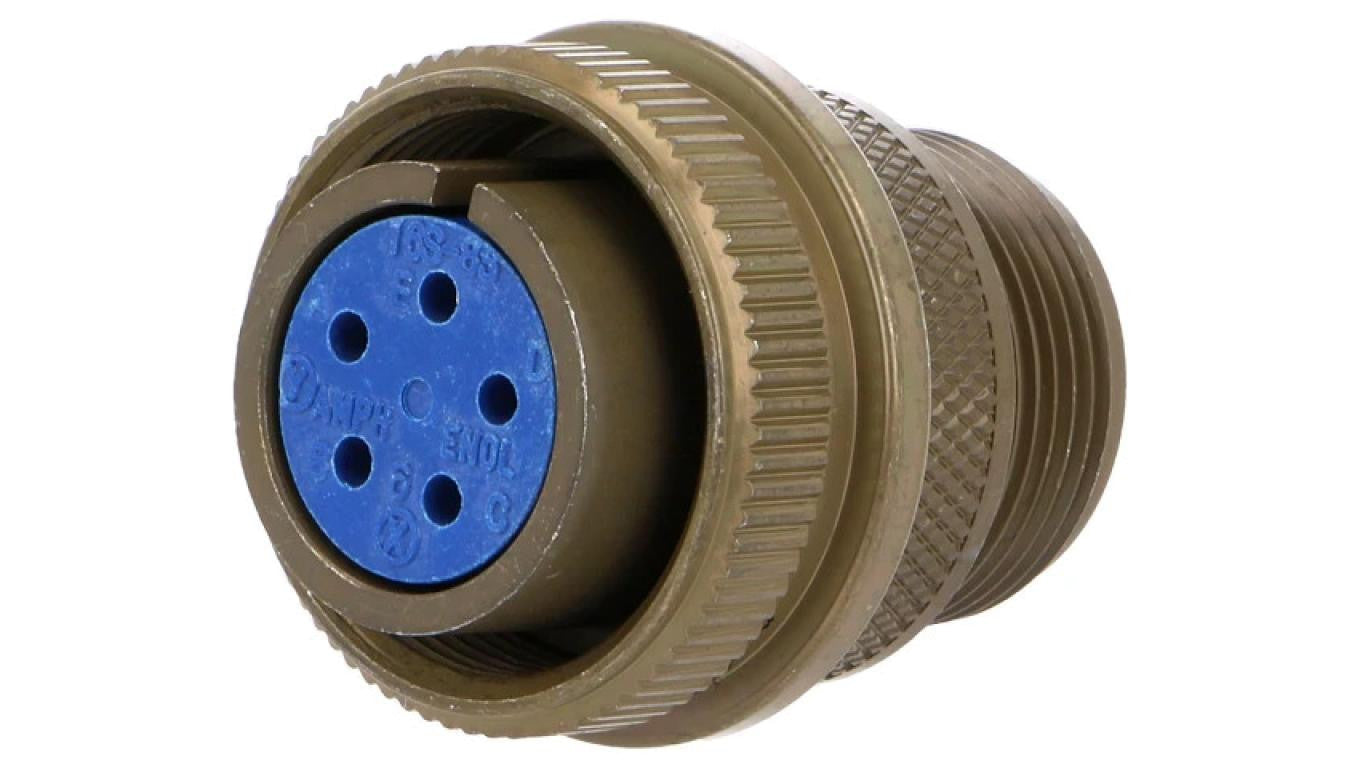 Złącze okrągłe rozmiar 16S 97 stop aluminium 97-3106A-16S-8S
