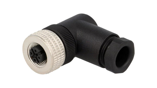Wtyk M12 PIN: 4 żeńskie kod A-DeviceNet / CANopen na przewód ELWIKA4012PG9