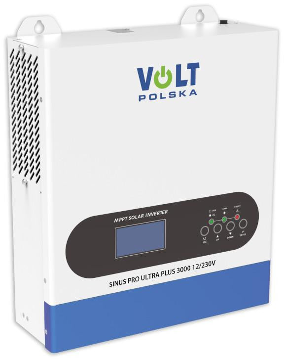 Przetwornica Inwerter solarny Volt Polska SinusPro ULTRA PLUS 3000 12/230V (1500/3000W) + 100A MPPT