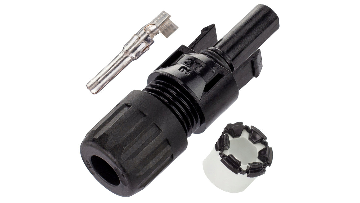 Gniazdo MC4 złącze solarne Konektor na przewód 4-6mm2 Staubli (Multi-Contact)