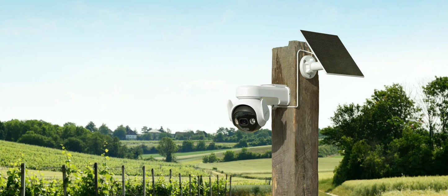 Kamera IP Imou AOV PT KIT 2.4GHz Wi-Fi i 4G 5MPx z panelem solarnym