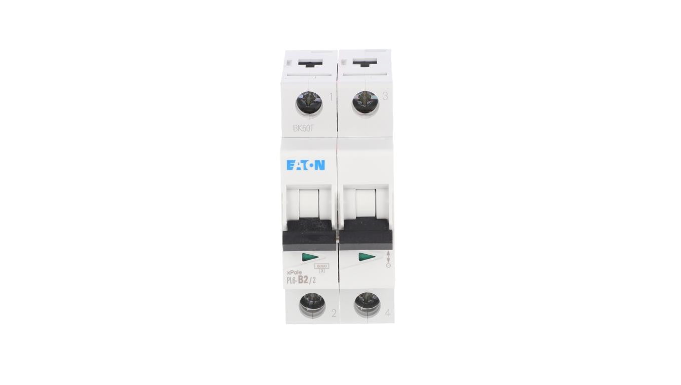 Wyłącznik nadprądowy 2P B 2A 6kA AC PL6-B2/2 286550