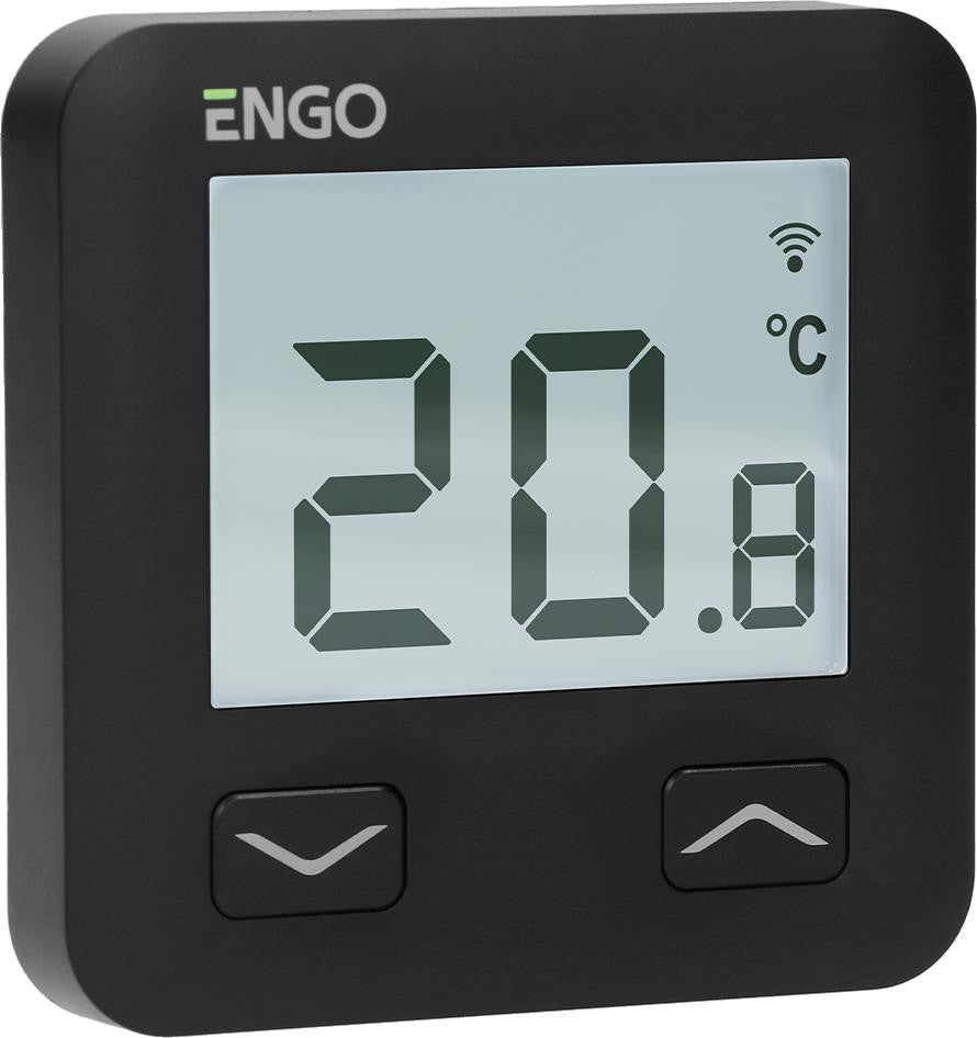 ENGO Controls E10-MBUSB - Internetowy, podtynkowy  regulator temperatury, MODBUS, Wi-Fi, 230V,