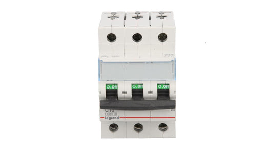 Wyłącznik nadprądowy 3P C 10A 6kA AC S303 TX3 403543