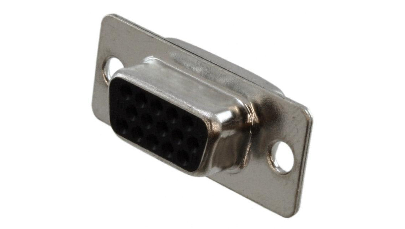 D-Sub HD PIN: 15 wtyk żeńskie lutowanie Trwałość mech: 50cykli 09561004704